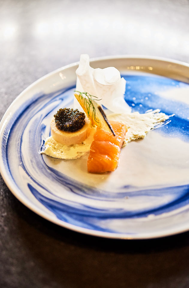 I flere af vores pakkerejser indgår en 4-retters ismenu. Foto af Vanessa Romano.