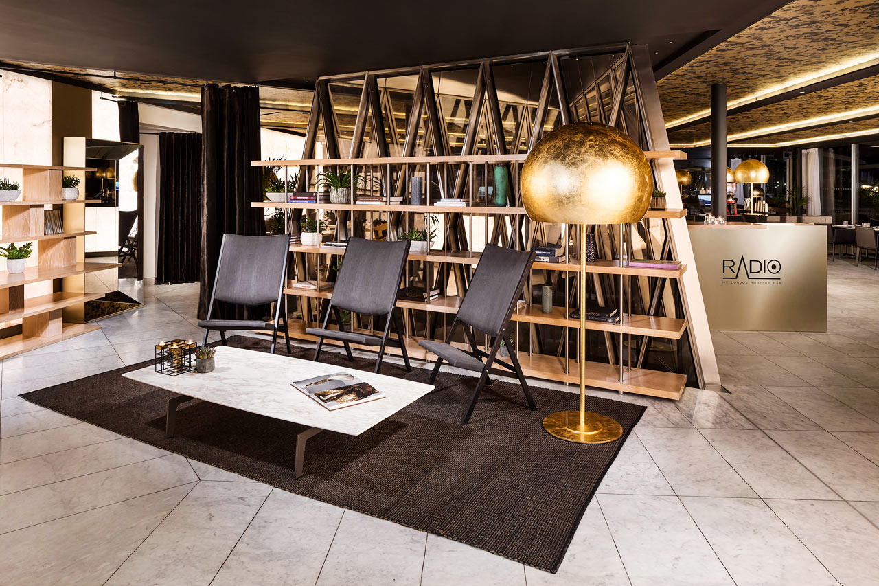 Lobby ved Radio Rooftop Bar