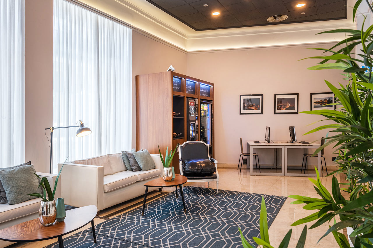 Hotellets lobby