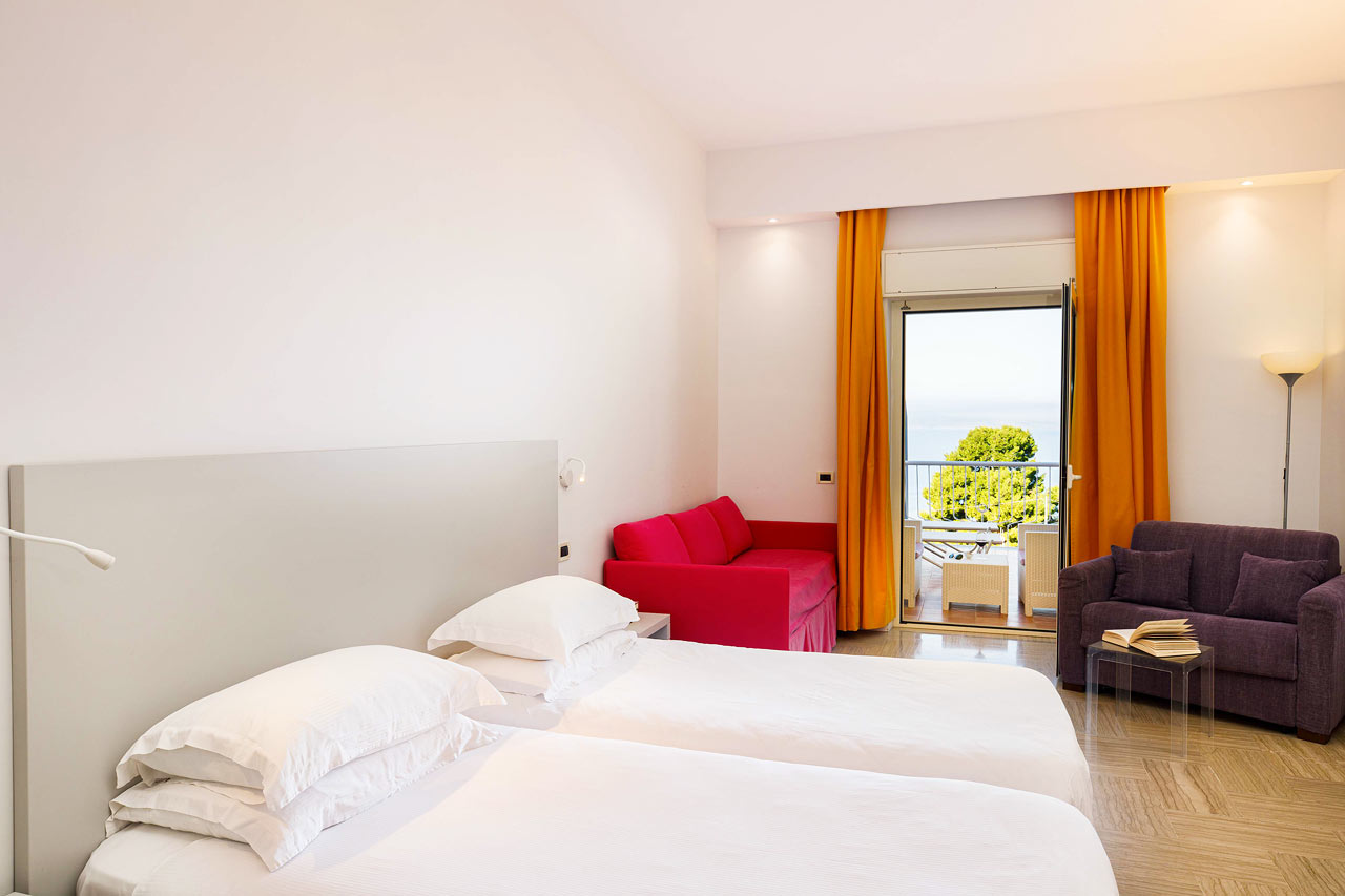 Juniorsuite med havudsigt