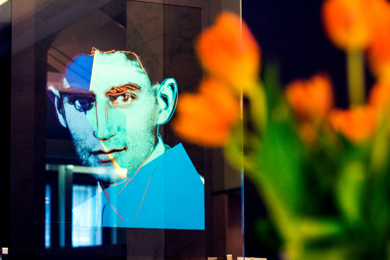 Andy Warhol-billede af Franz Kafka