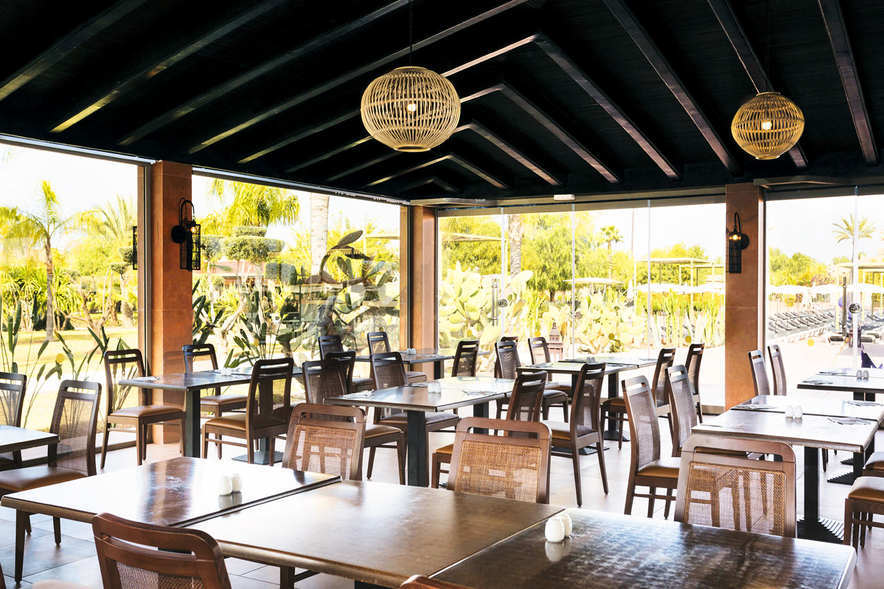Restaurant ved poolområdet
