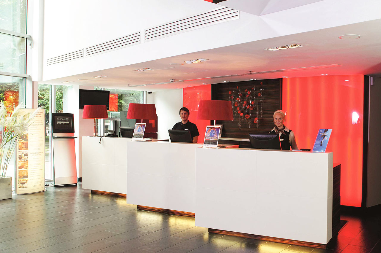Hotellets reception