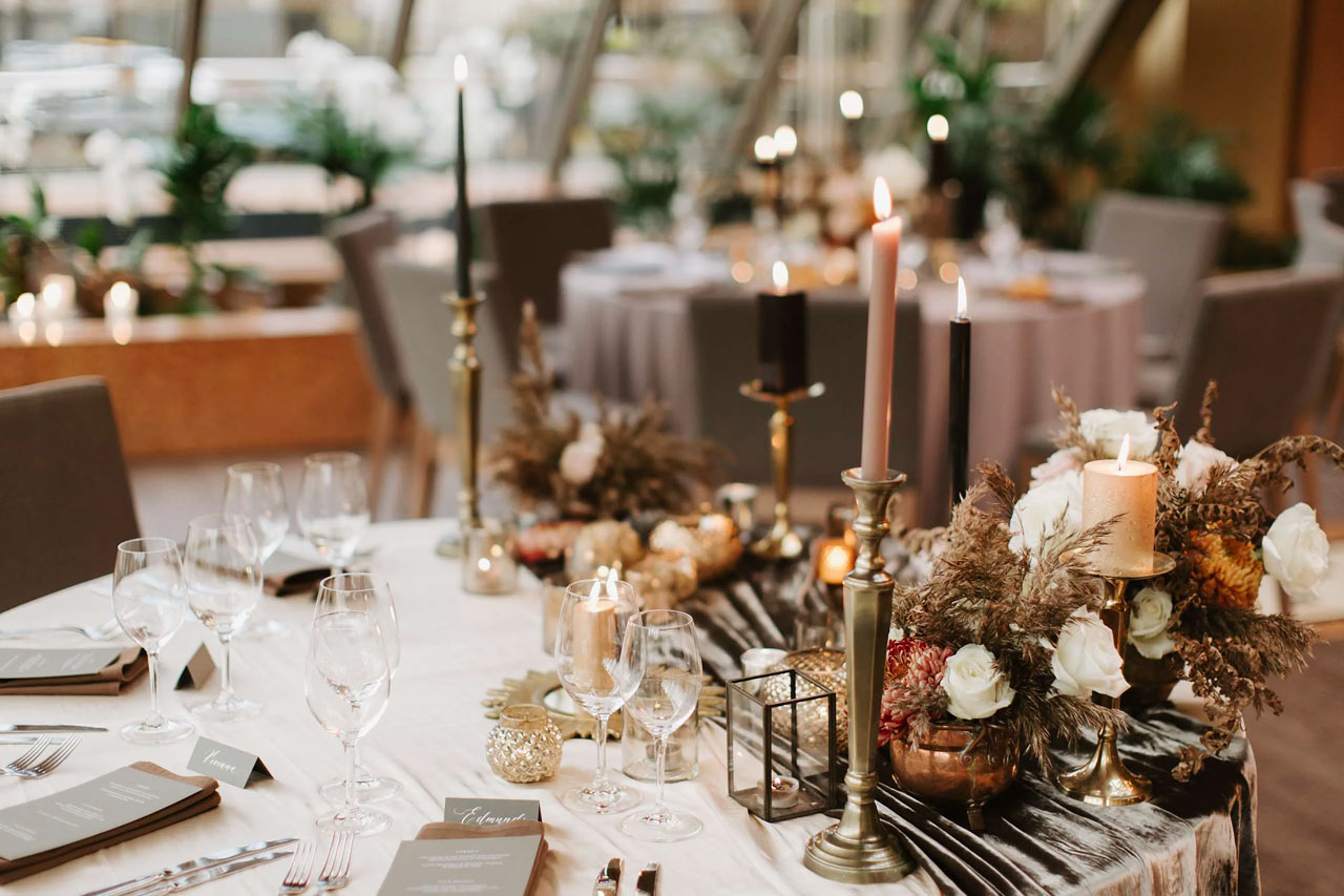 A la carte-restaurant med internationale retter
