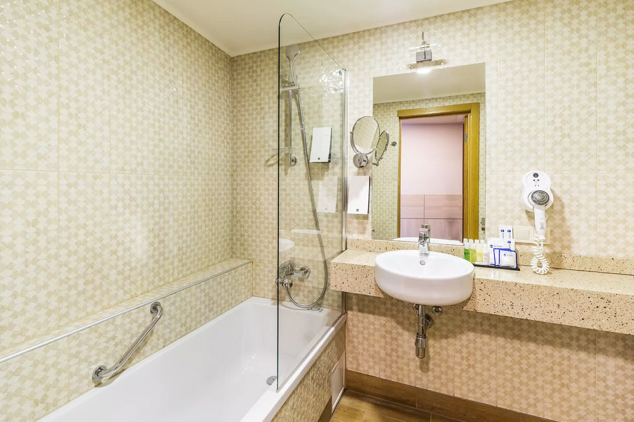 Eksempel på badeværelse