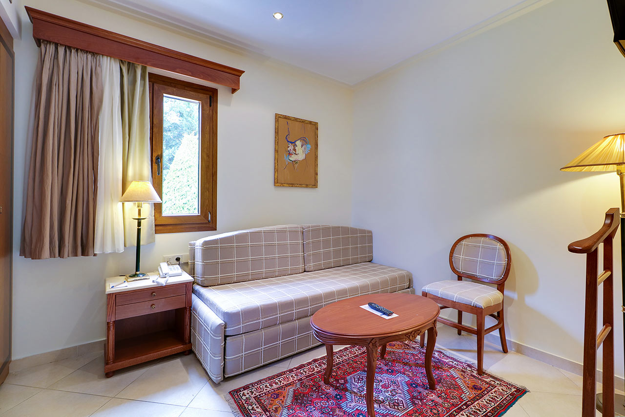 Juniorsuite med pooludsigt