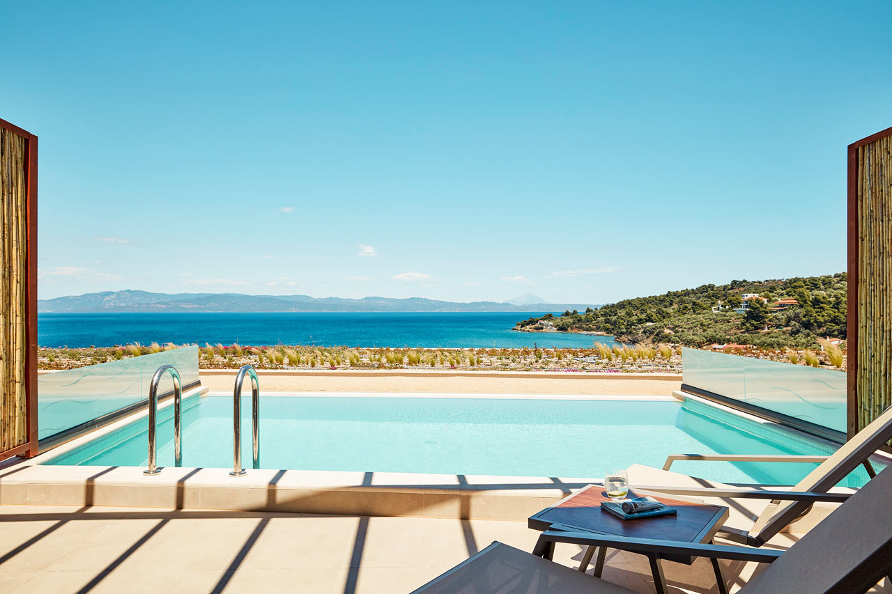Dobbeltværelse club room med privat pool