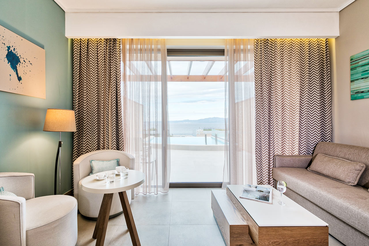 Dobbeltværelse club room med privat pool
