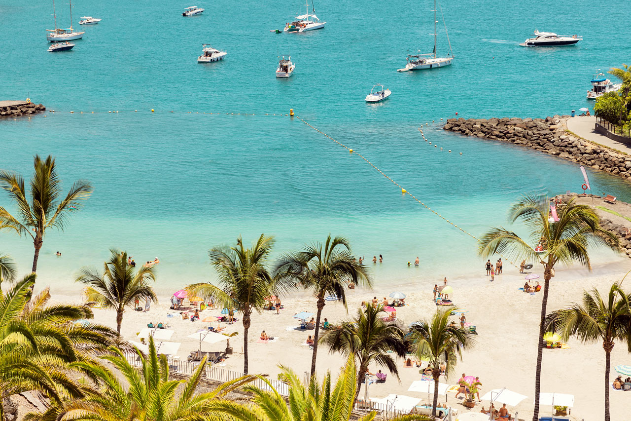 Populære Anfi Beach