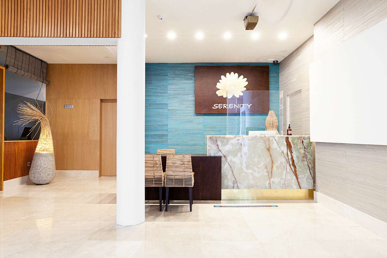 Hotellets reception