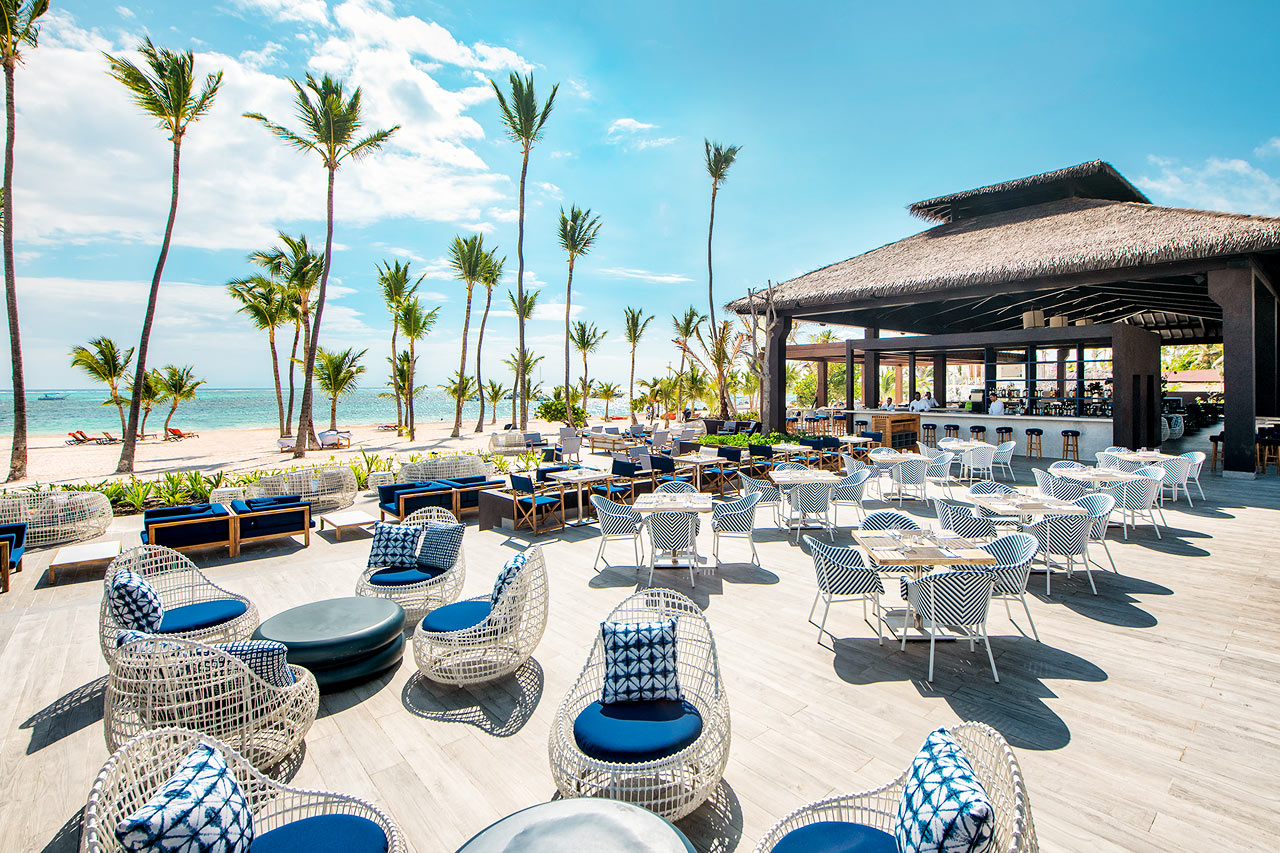Buffetrestaurant ved stranden