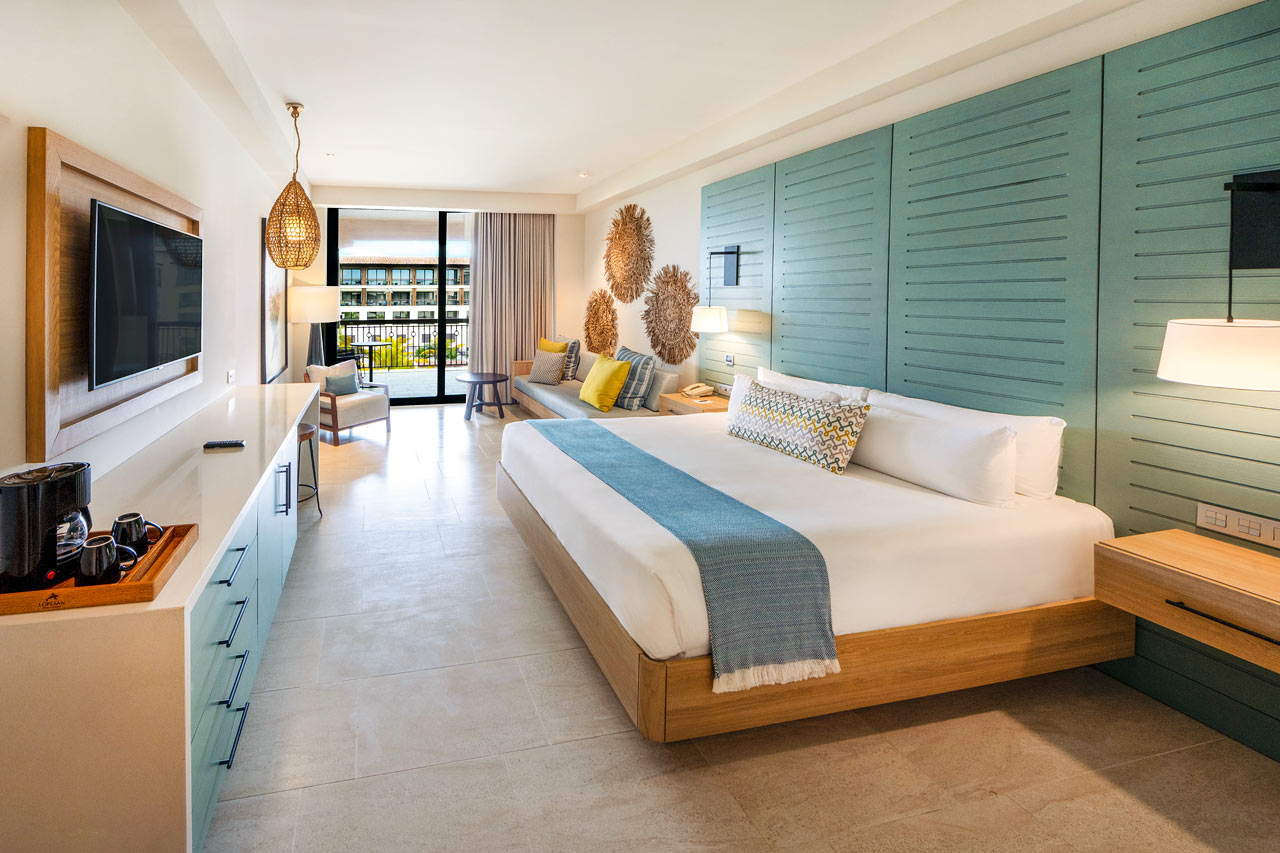 Juniorsuite med balkon mod haven / Juniorsuite mod haven