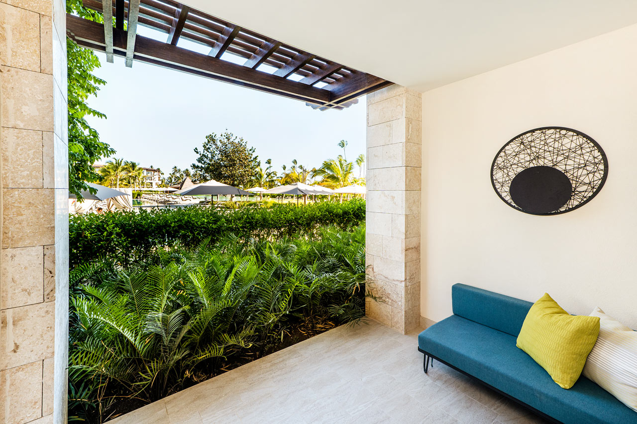 Juniorsuite med balkon mod poolområdet