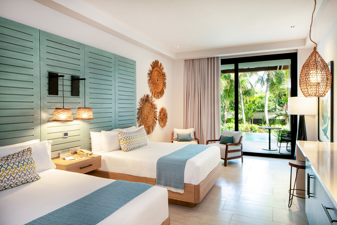 Juniorsuite med adgang til privat, delt pool