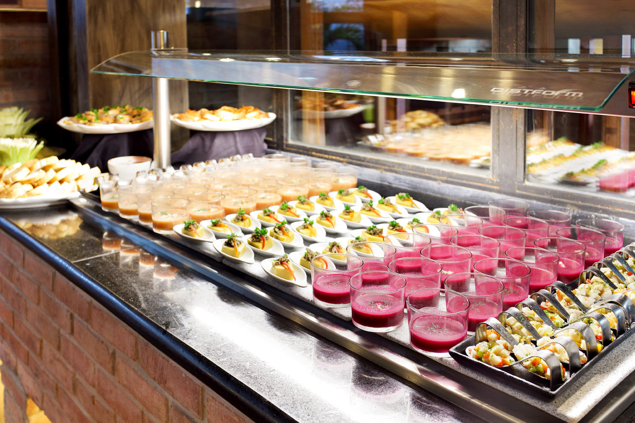 En af flere buffetrestauranter
