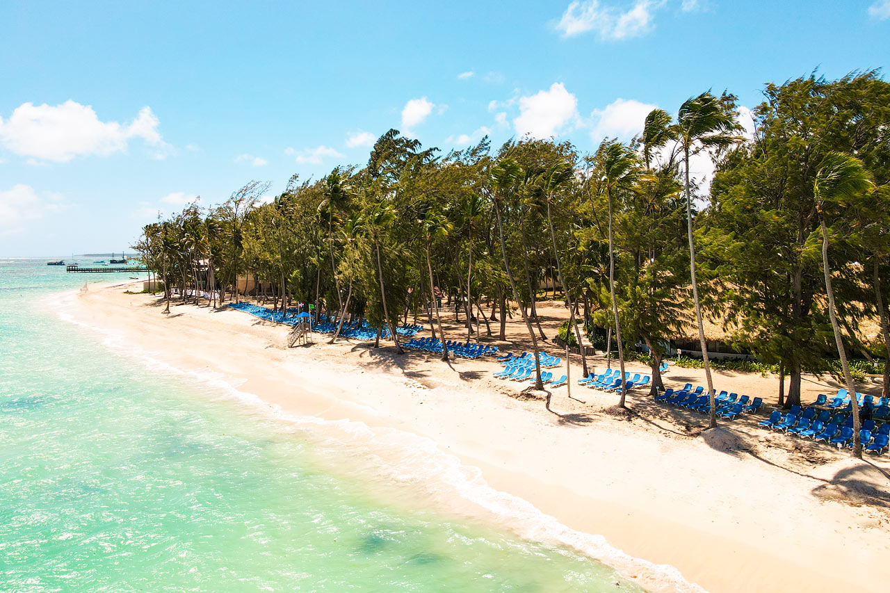 Hotellet ligger ved den fine strand Playa del Cortecito