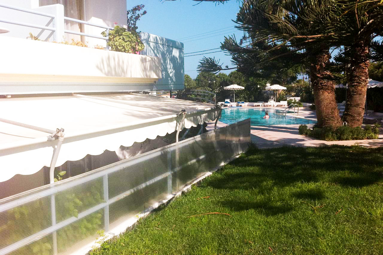 Lejligheder med delt terrasse under stueplan